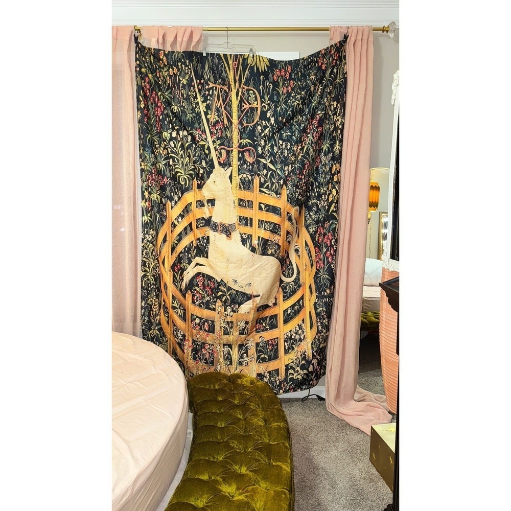 Huge‎ "The Unicorn In Captivity" Wall Tapestry 90x59 inch Harry Potter Hogwarts
